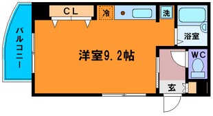 ベルシティ五橋の物件間取画像